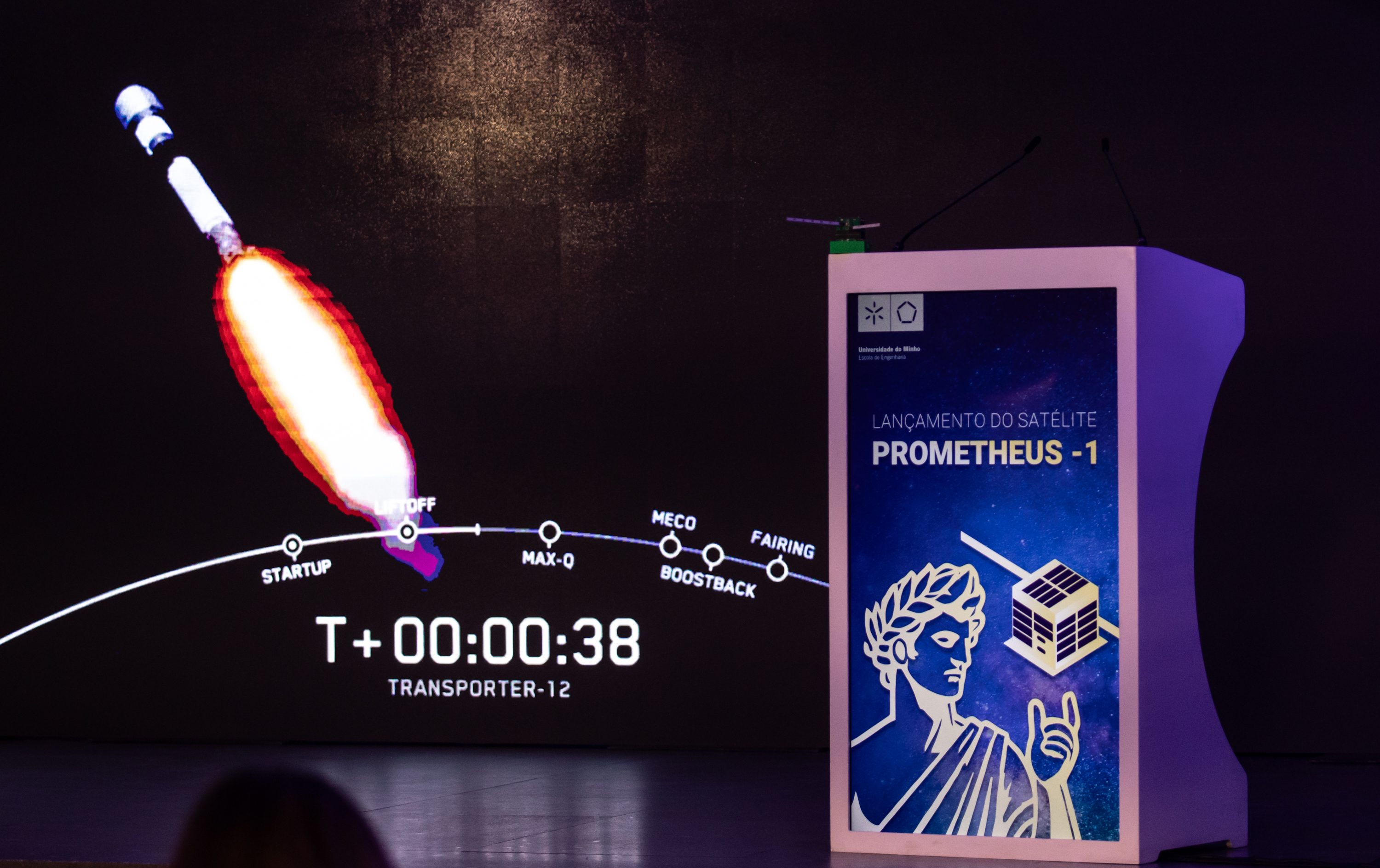 Thumbnail da galeria Lançamento satélite UMinho